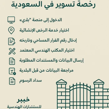 إصدار رخصة تسوير خطوة بخطوة