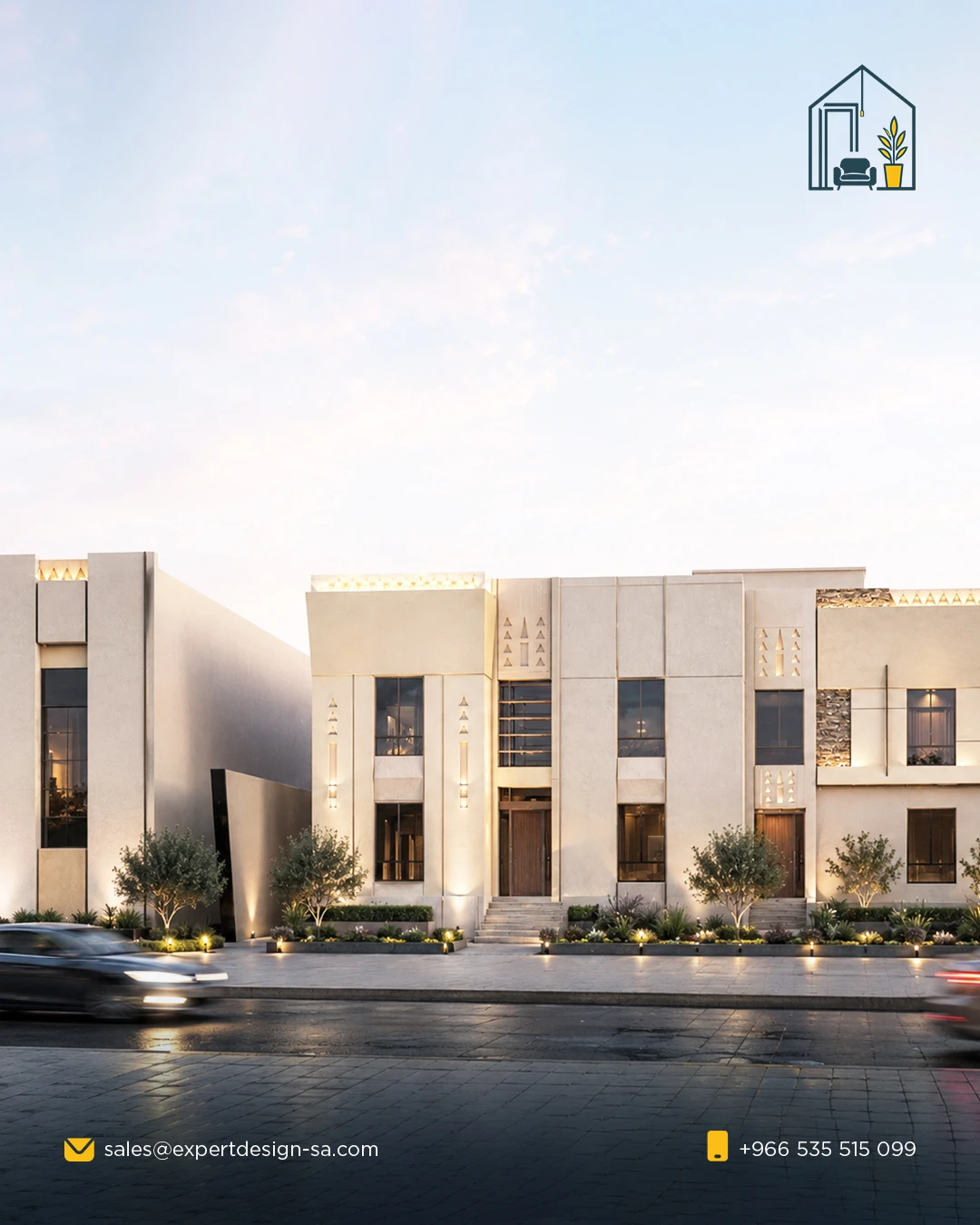 تصميم خارجي فيلا